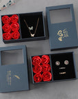 Flower Jewelry Box Six Roses Window Gift Box